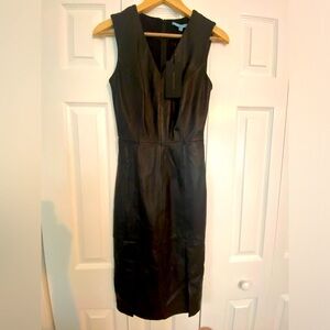 Antonio Melani Leather Dress